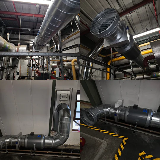 60 Kingly Street London, Extract Fan & Duct Installation