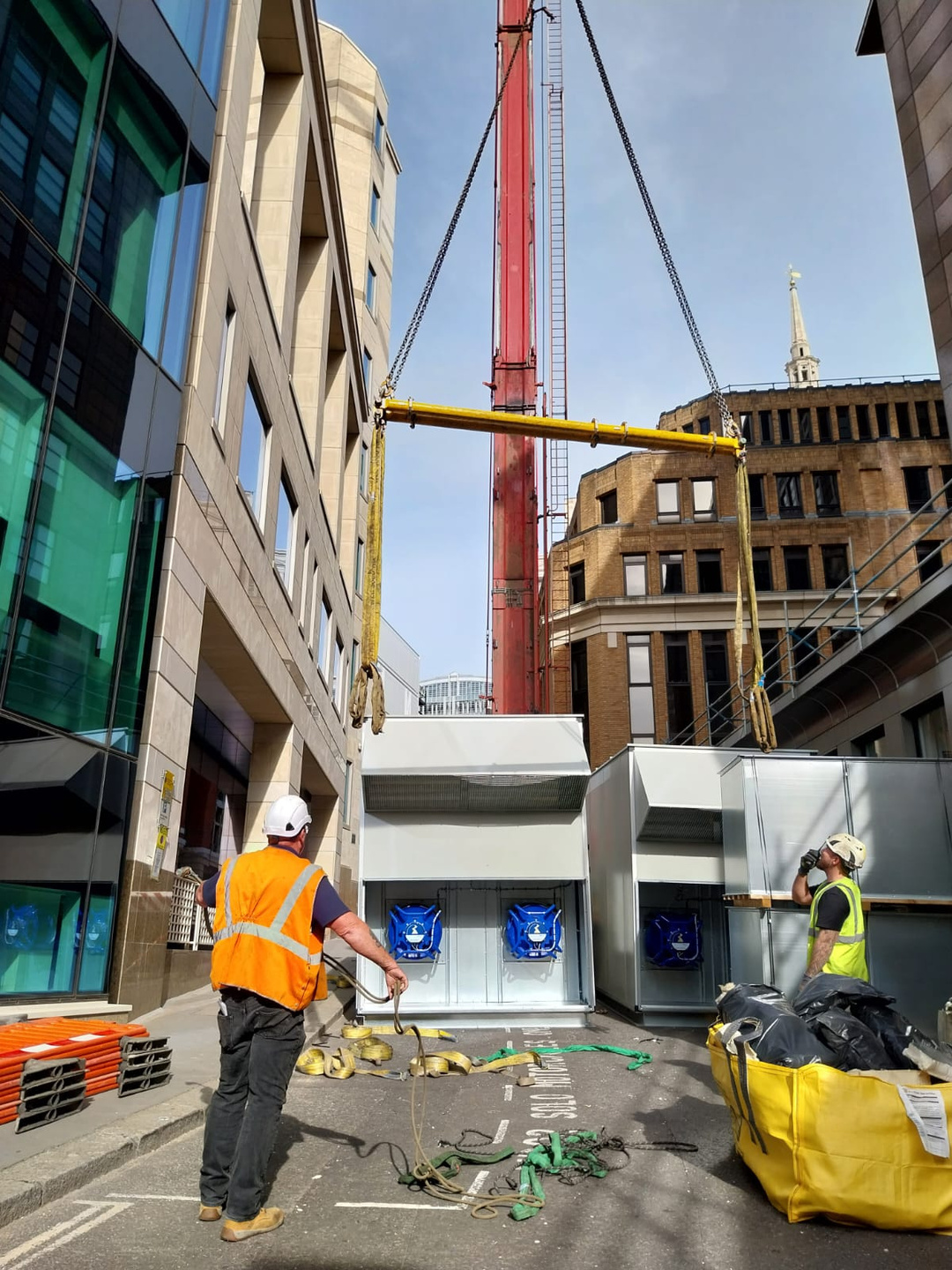 Blackfriars Bloom Office Development, AHU Manufacturing & Installation