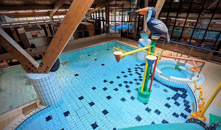 Water park and leisure pool at Dorset leisure centre where BVS carried out EC fan upgrade