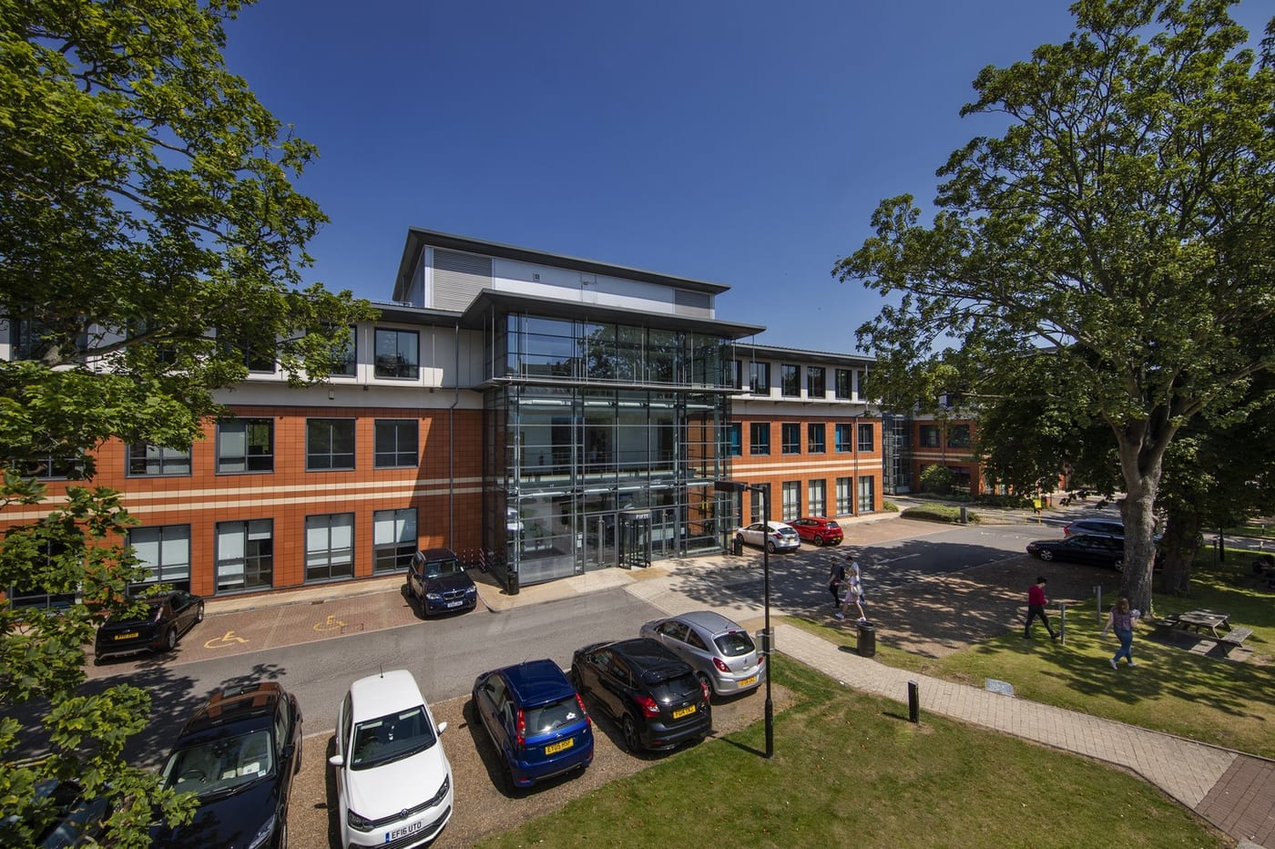 50 Pembroke Court office building exterior prior to AHU refurbishment works