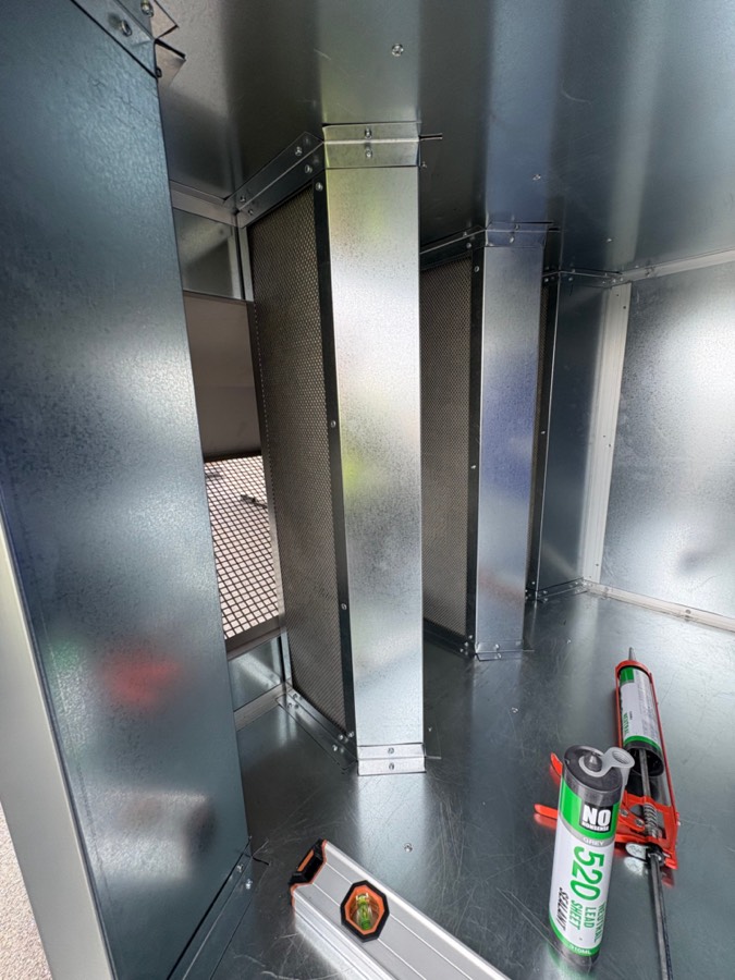 Ductwork and silencers reviewed as part of air distribution balancing at Plymouth hotel