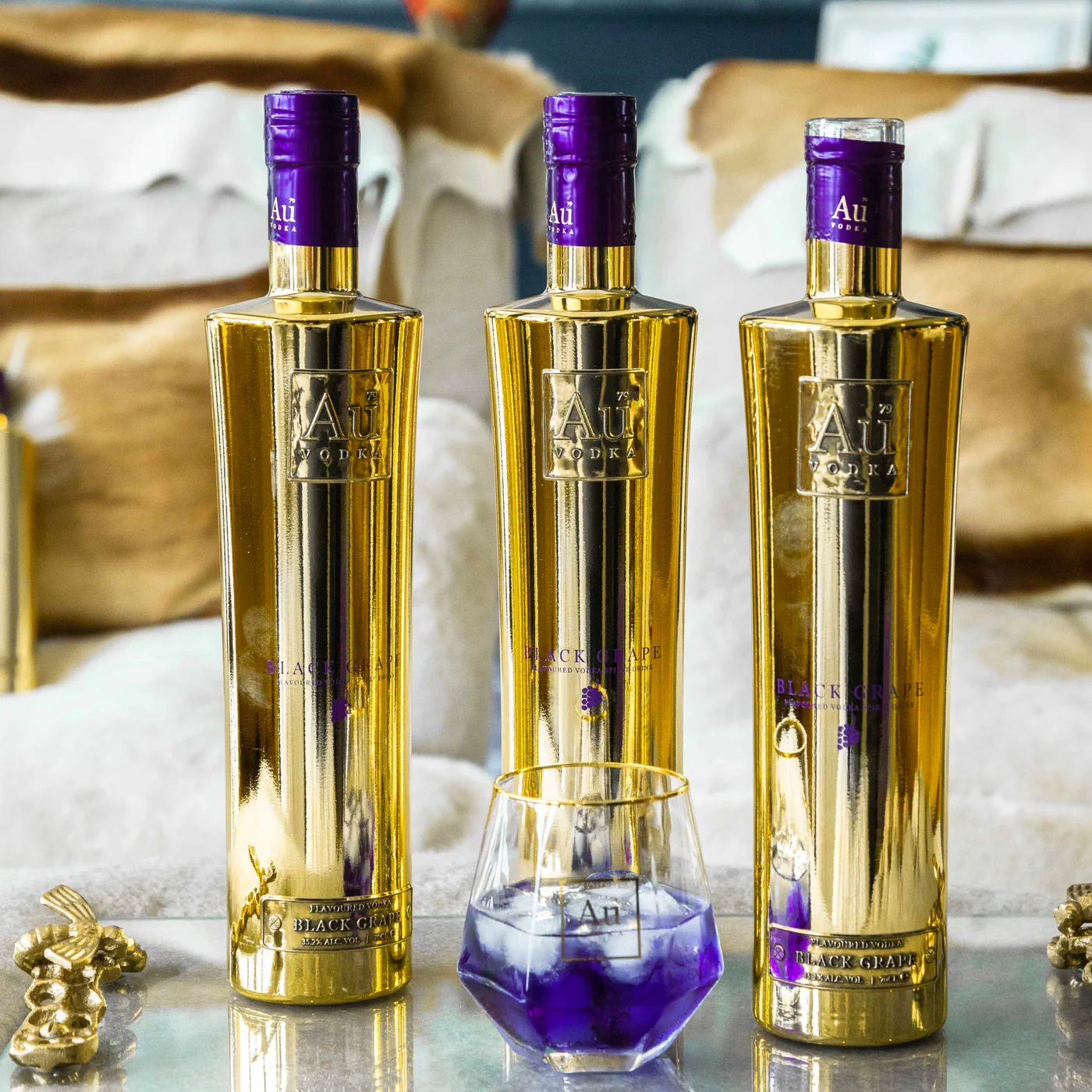 AU Vodka premium drinks product by Real English Drinks Group