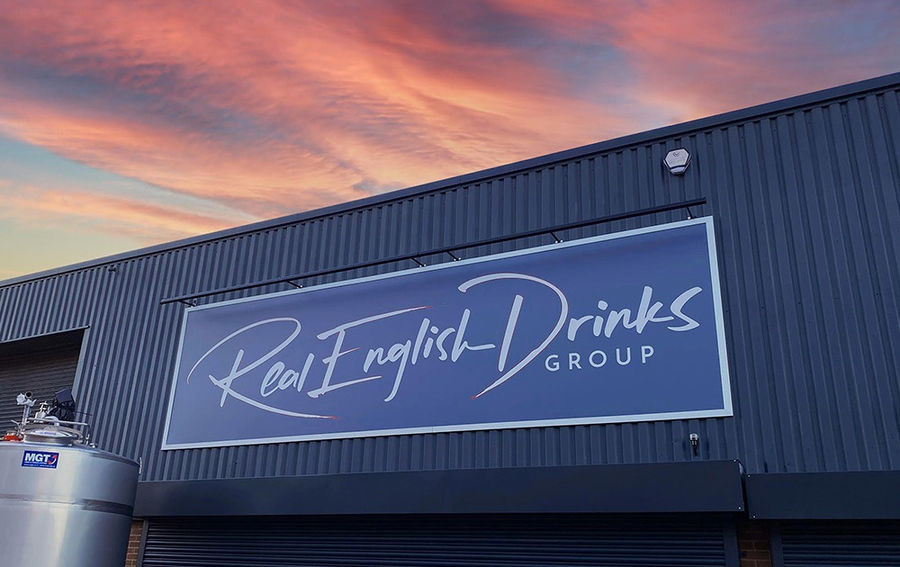 Real English Drinks Group distillery building exterior
