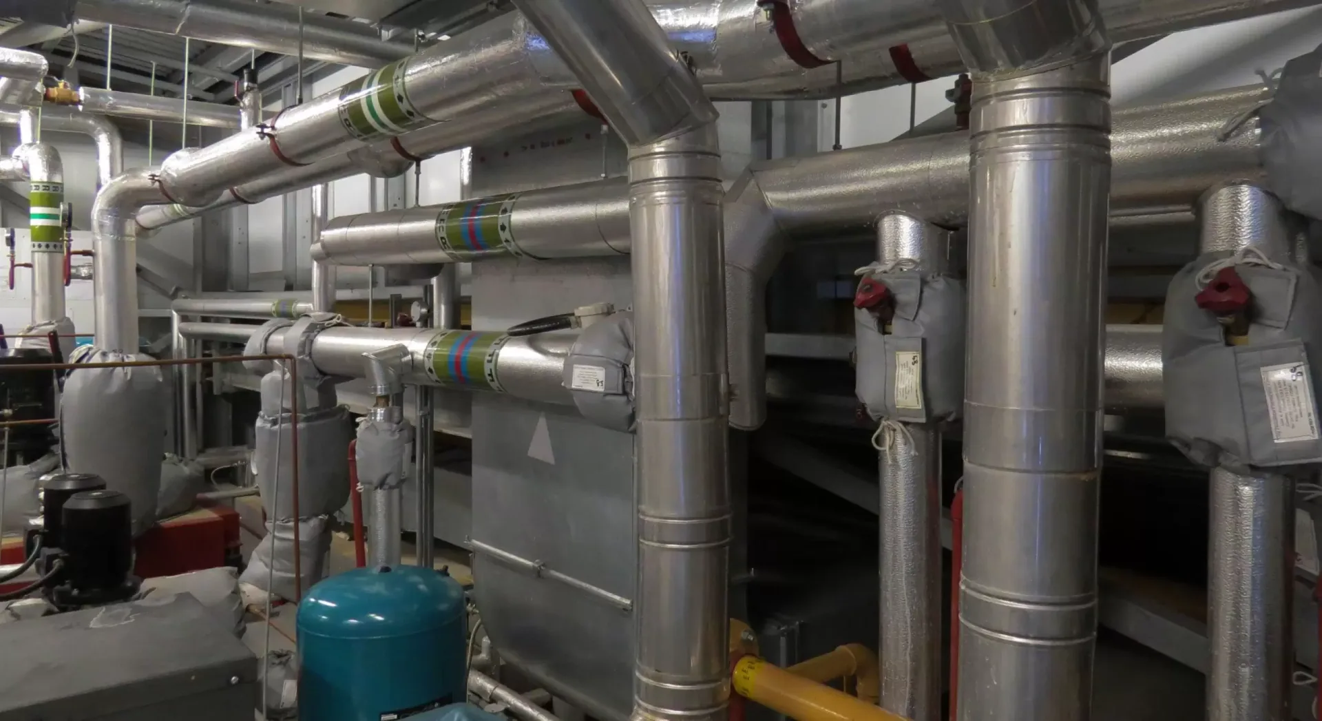 Commercial pipework installation by BVS engineers