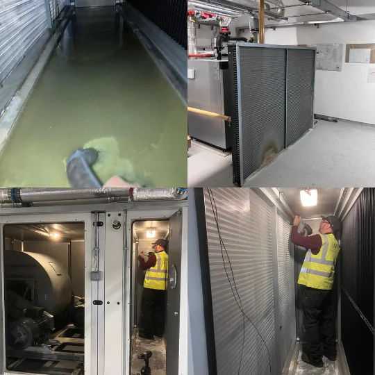 AHU Coil Replacement, Pharmaceutical Production